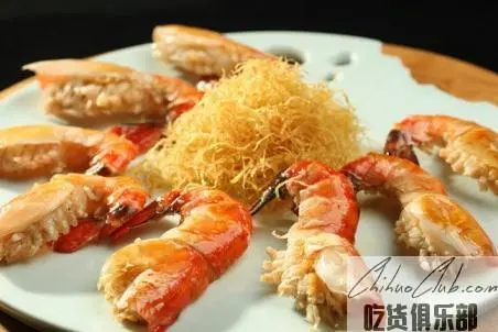 Dried fried prawns