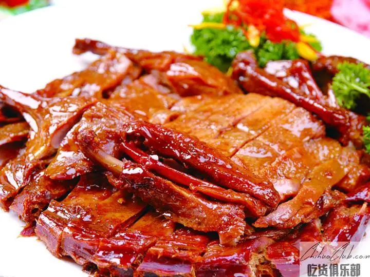 Spicy salted duck