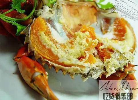 Steamed Hele crab